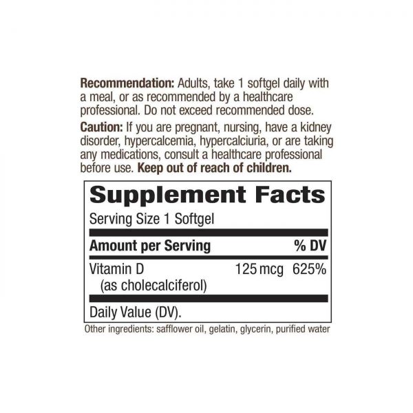 Comprar Nature's Way Vitamina D3 2000 IU 240 Cápsulas - Imagem 4