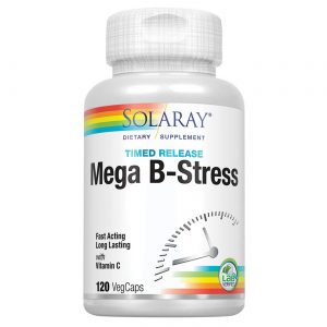 Comprar Solaray, Mega B-Stress - Liberação Programada - 120 Cápsulas Vegetarianas