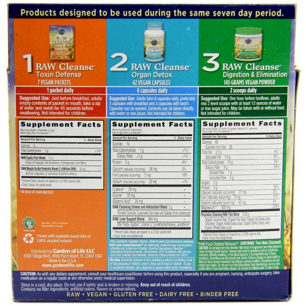 Comprar Garden of Life RAW Cleanse um Kit - Imagem 4