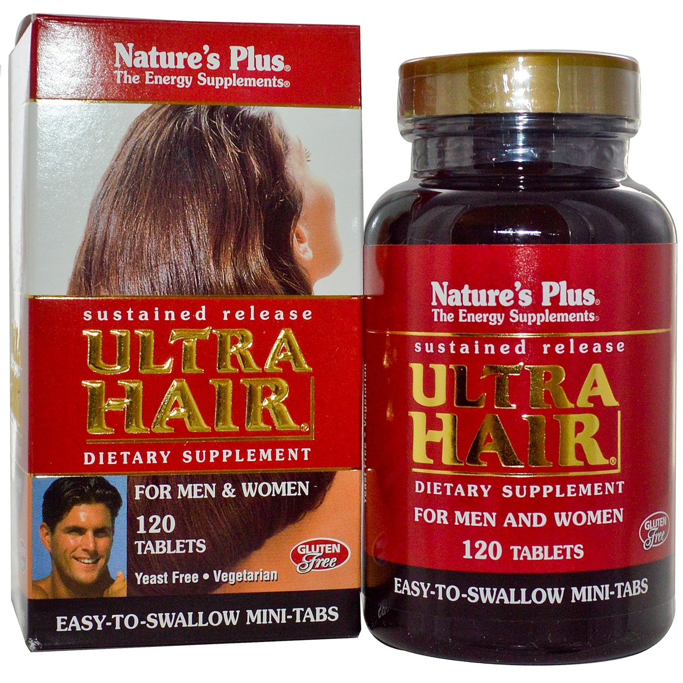 Comprar Nature's Plus, Ultra Hair Vitaminas para o Cabelo - 120 Mini Tabletes