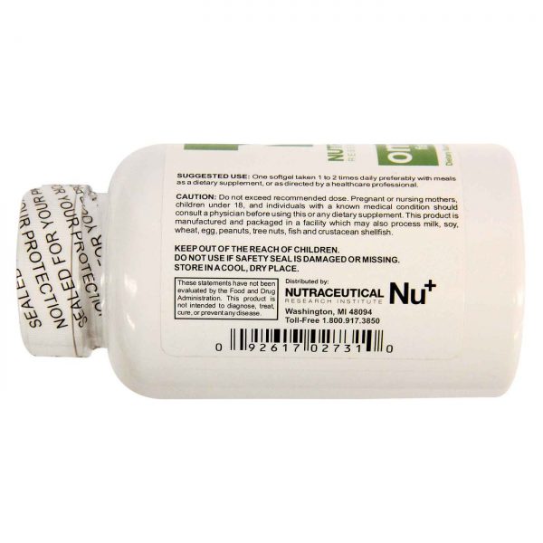 Comprar Nutraceutical Research Institute, Omega 3 óleo de peixe - 60 Cápsula em Gel - Imagem 4