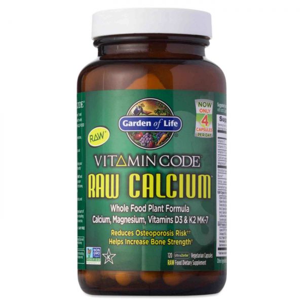Comprar Garden of Life, Vitamin Code® Raw Cálcio - 120 Cápsulas Vegetarianas - Imagem 4