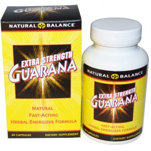 Comprar Natural Balance, Força Extra de Guaraná - 60 Cápsulas
