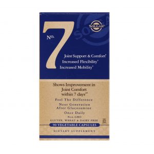 Comprar Solgar, No. 7, Suporte e Conforto, 90 Cápsulas Vegetais
