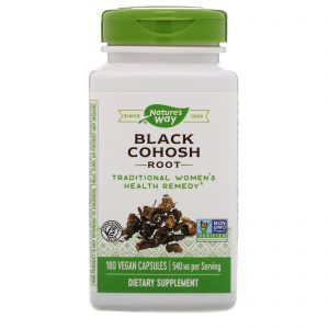 Comprar Nature's Way, Raiz de Acteia Negra, 540 mg, 180 Cápsulas Vegetais