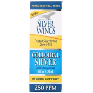 Comprar Natural Path Silver Wings, Prata Coloidal, 250 PPM, frasco de 4 oz (120 ml)