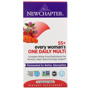 Comprar New Chapter, 55+ Every Woman's One Daily Multi, 72 Comprimidos Vegetais