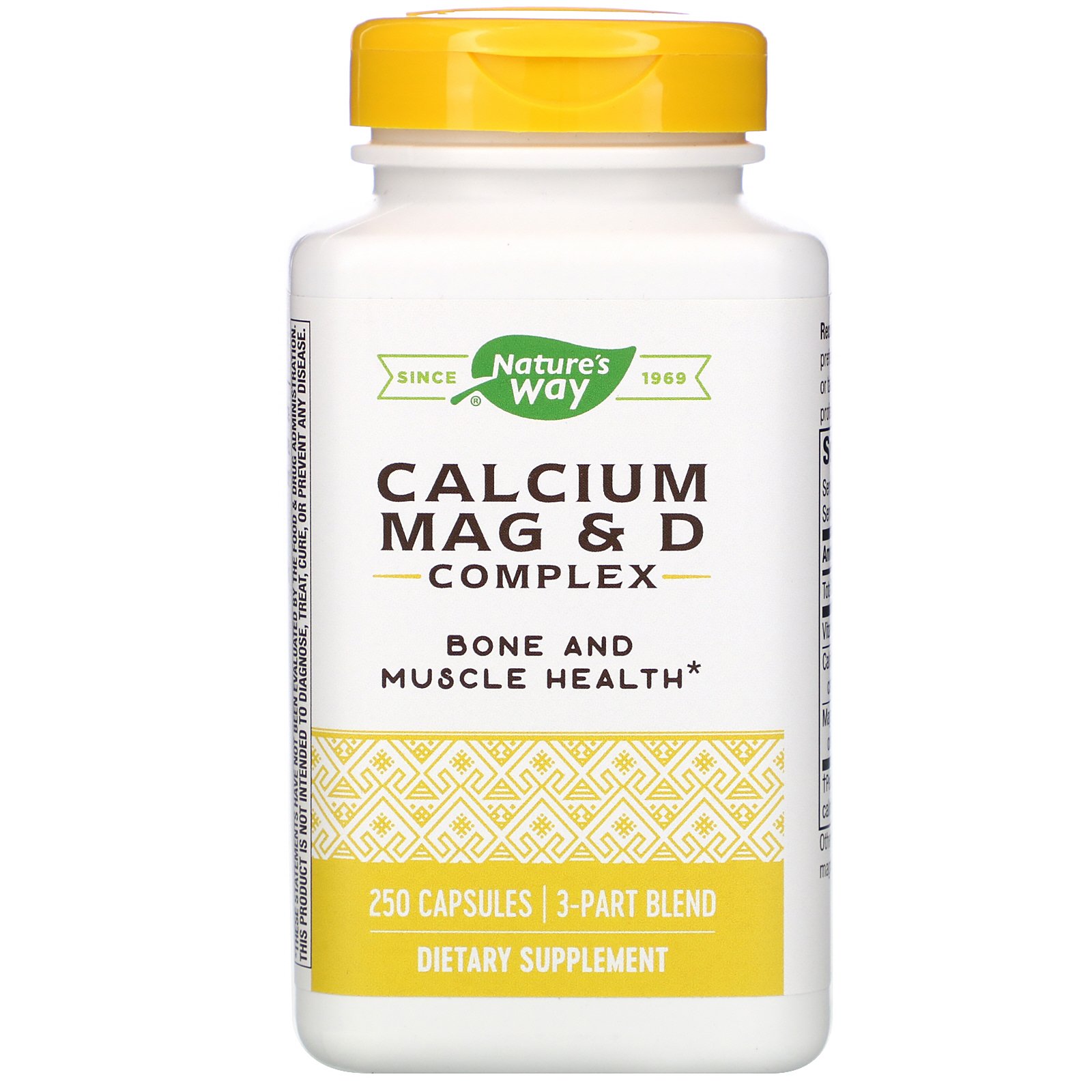 Comprar Nature's Way, Complexo de Cálcio, Mag & D, 250 cápsulas