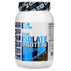 Comprar EVLution Nutrition, 100% Isolate Protein, Double Rich Chocolate, 1.6 lb (726 g)