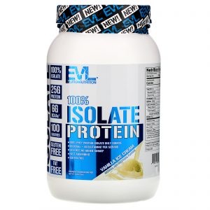 Comprar EVLution Nutrition, 100% Isolate Protein, Vanilla Ice Cream, 1.6 lb (726 g)
