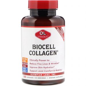 Comprar Olympian Labs, Colágeno BioCell, 1500 mg, 100 Cápsulas