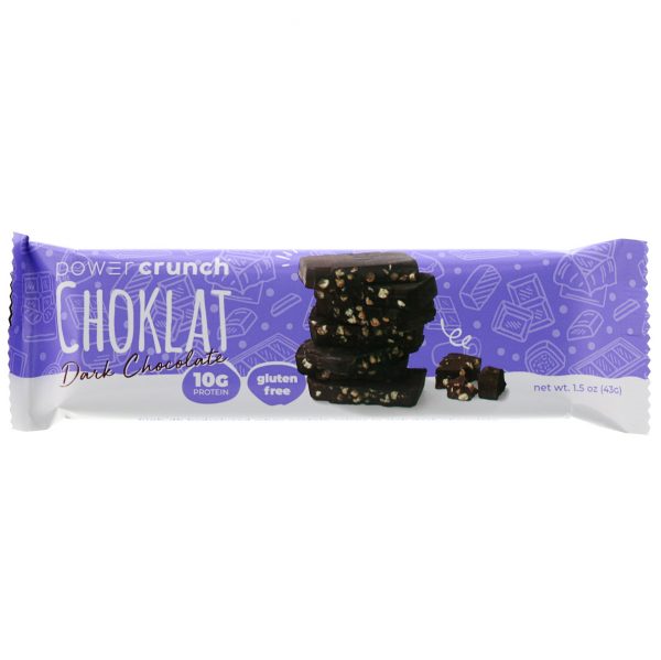 Comprar BNRG, Power Crunch Protein Energy Bar, Choklat, Chocolate Amargo, 12 Barrinhas, 43 g (1,54 oz) Cada - Imagem 4