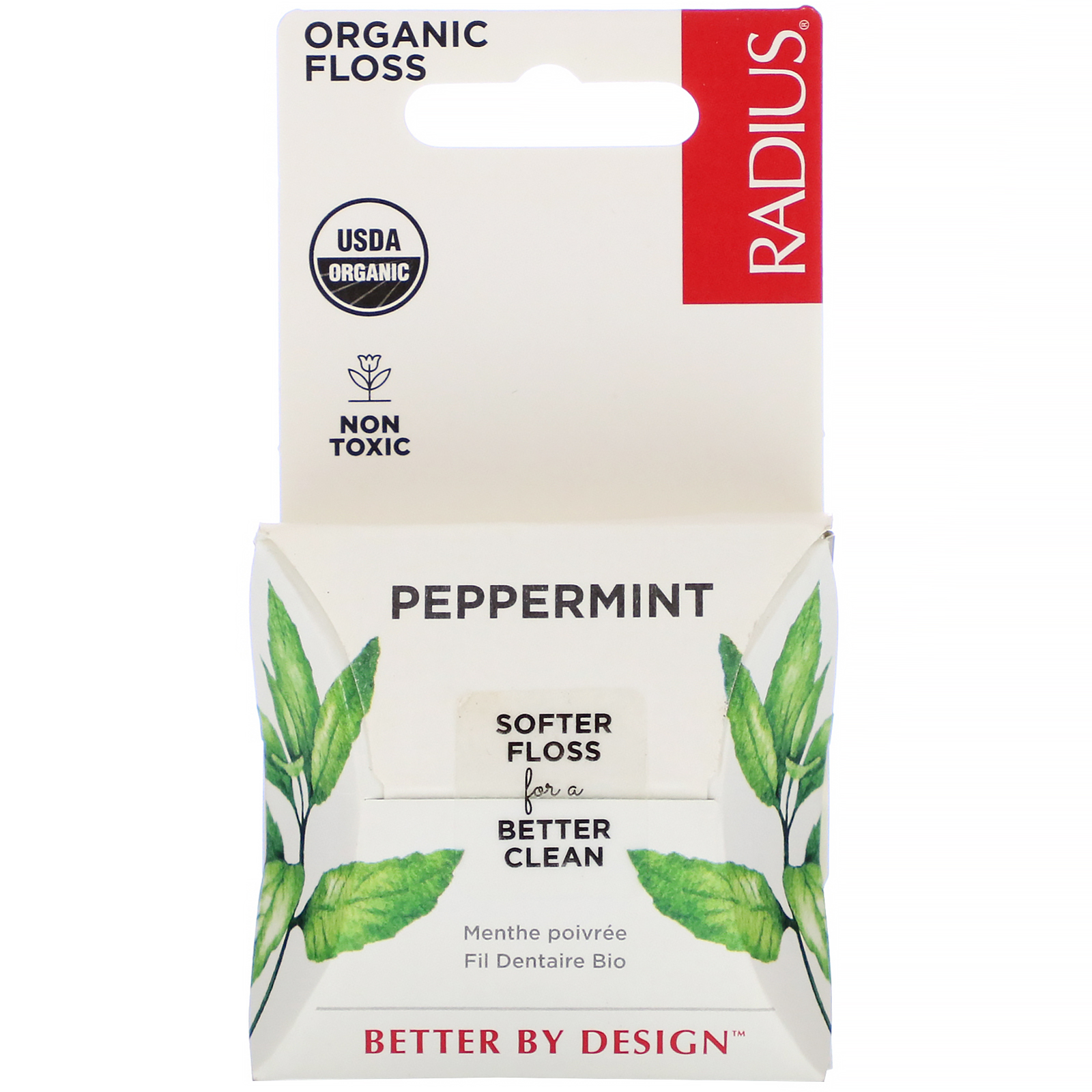 Comprar RADIUS, Organic Peppermint Floss, 55 yds (50 m)