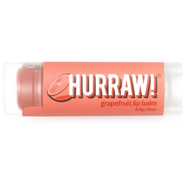 Comprar Hurraw! Balm, Protetor Labial, Toranja, 0,15 oz (4.3 g)
