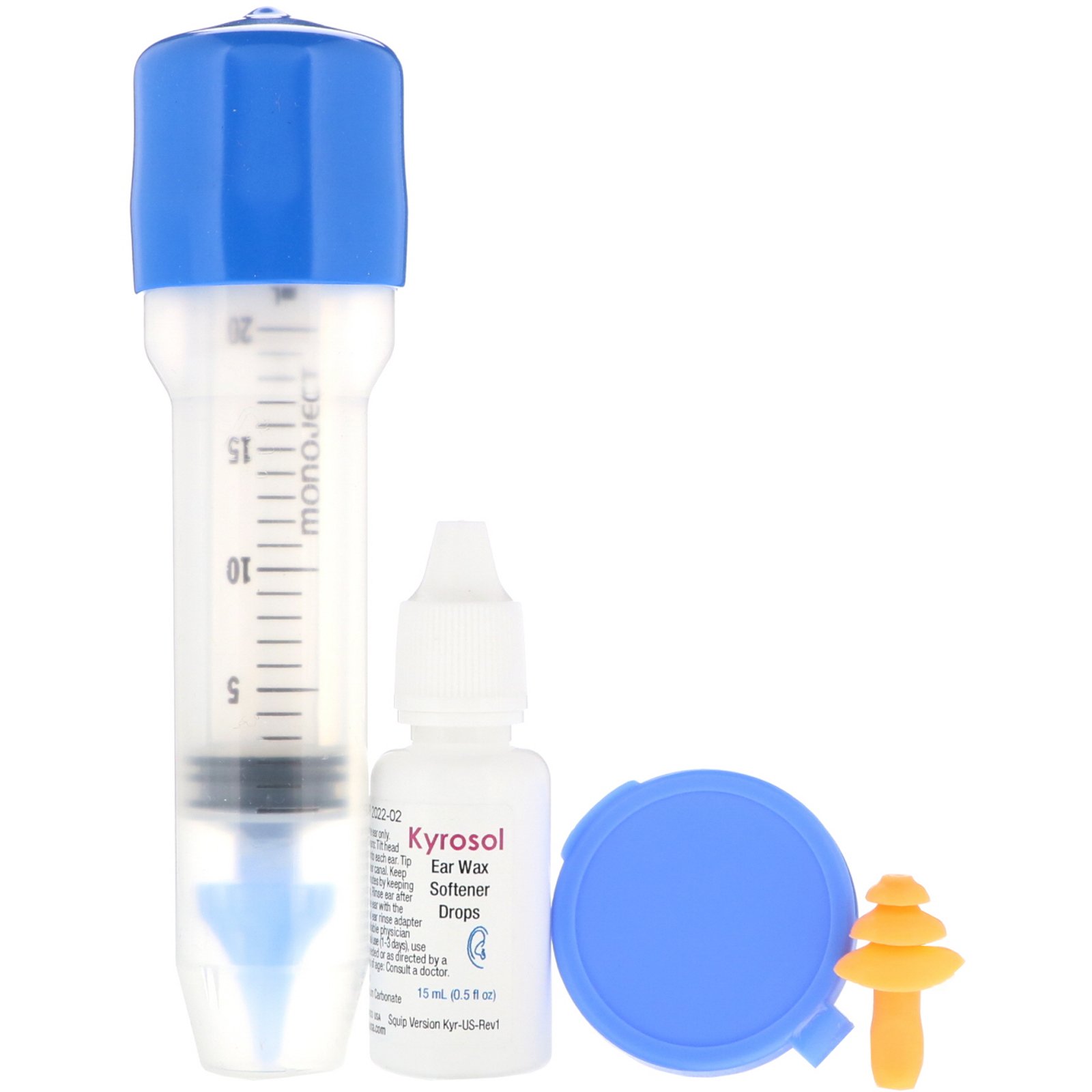 Comprar Squip, Kyrosol, Kit Removedor de Cera de Ouvido, Kit com 5 Peças - Imagem 3