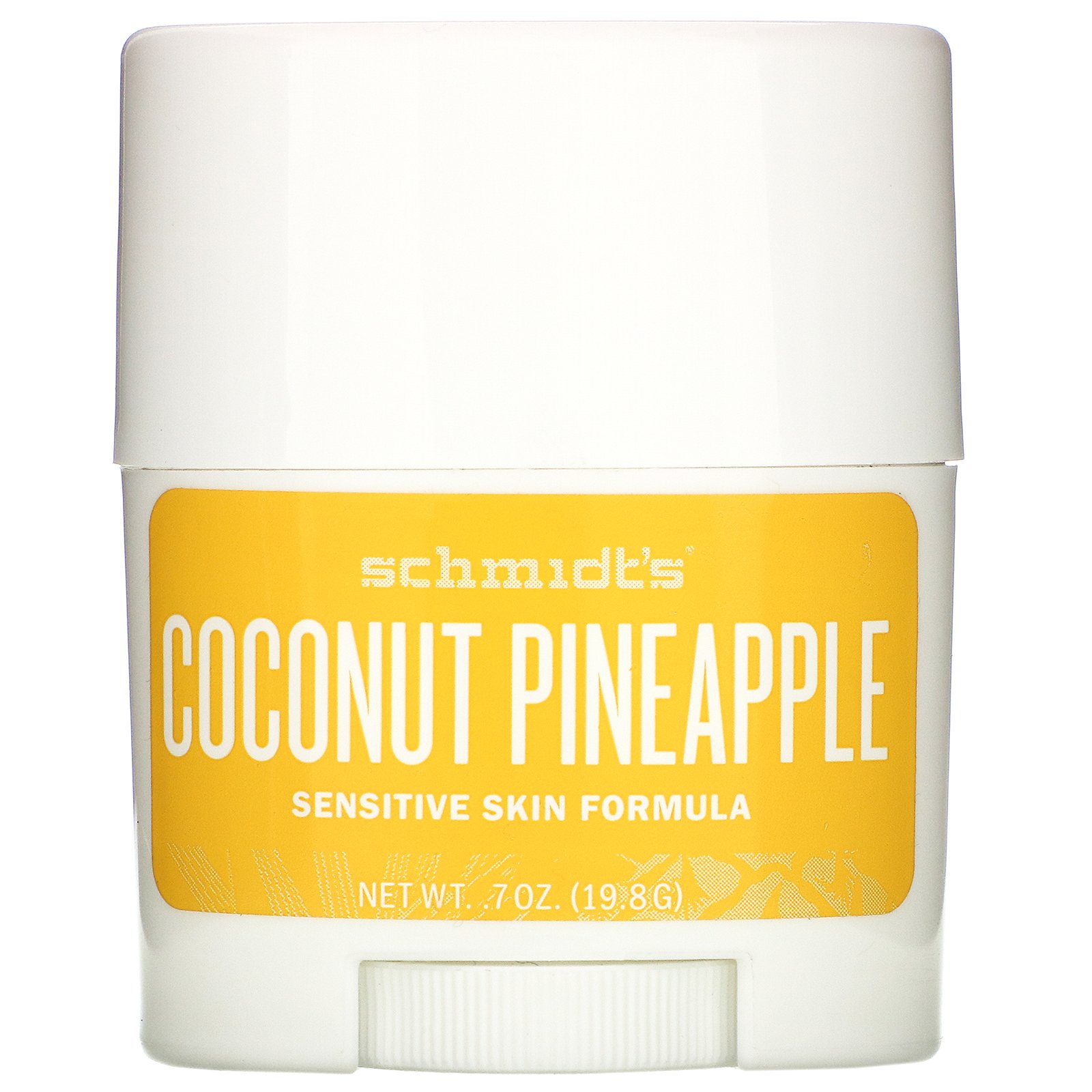 Comprar Schmidt's Naturals, Natural Deodorant, Sensitive Skin Formula, Coconut Pineapple, .7 oz (19.8 g)