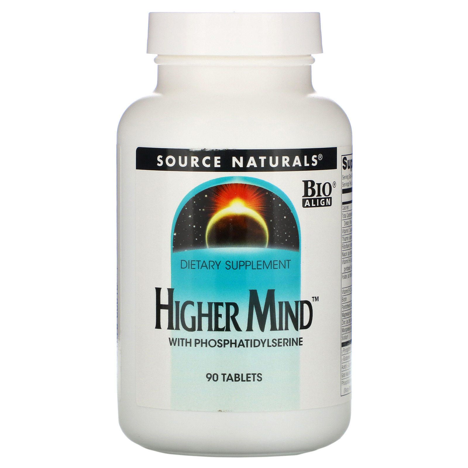 Comprar Source Naturals, Higher Mind, 90 Comprimidos