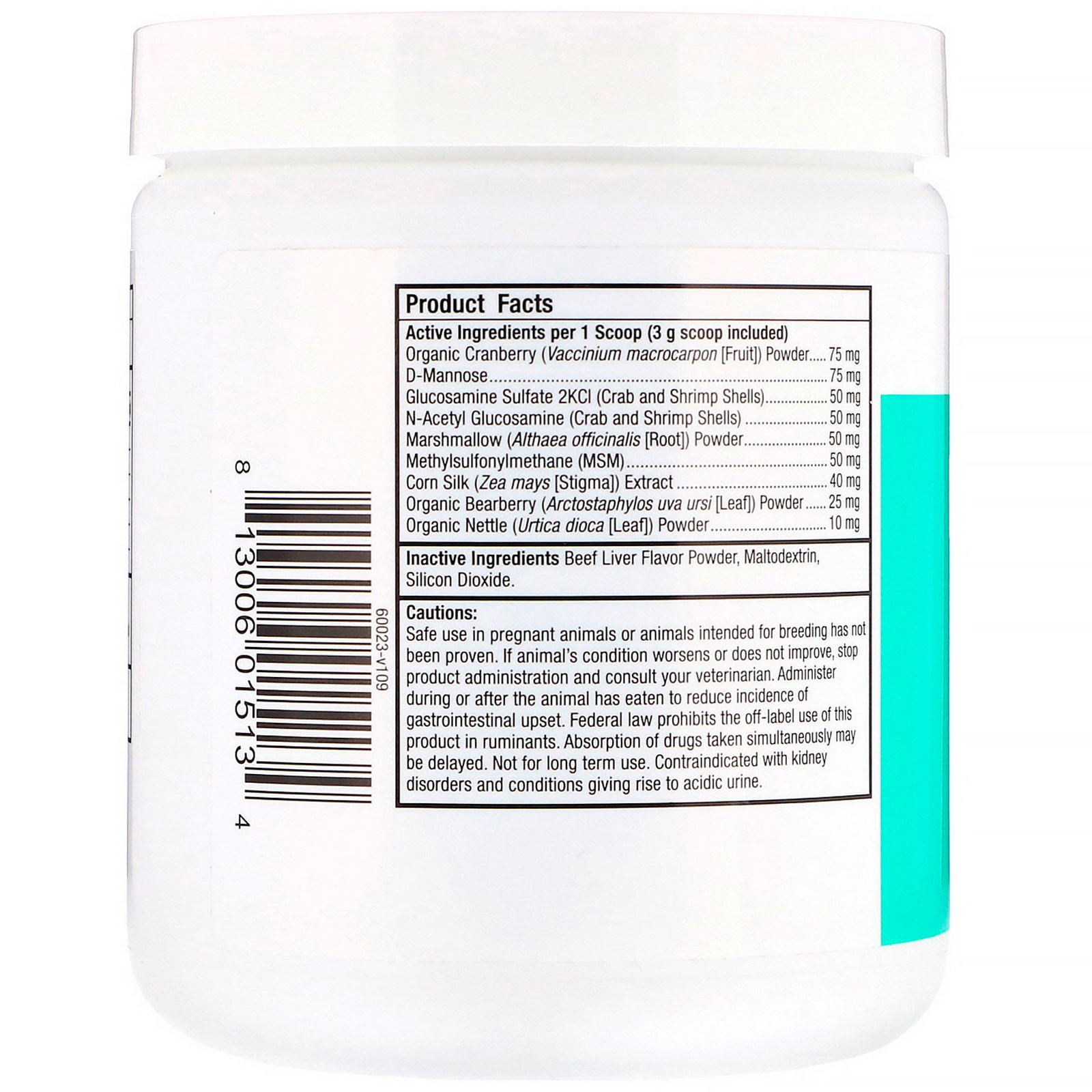 Comprar Dr. Mercola, Suplemento para Bexiga para Gatos e Cachorros, 9.5 oz (270 g) - Imagem 2