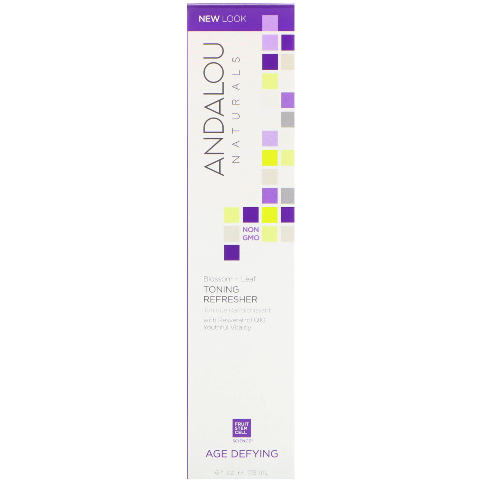 Comprar Andalou Naturals, Tonificador refrescante, Blossom + Leaf, Rejuvenescedor, 6 fl oz (178 ml)