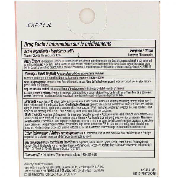 Comprar Physicians Formula, Mineral Wear, Airbrushing Pressed Powder, SPF 30, Creamy Natural, 0.26 oz (7.5 g) - Imagem 4