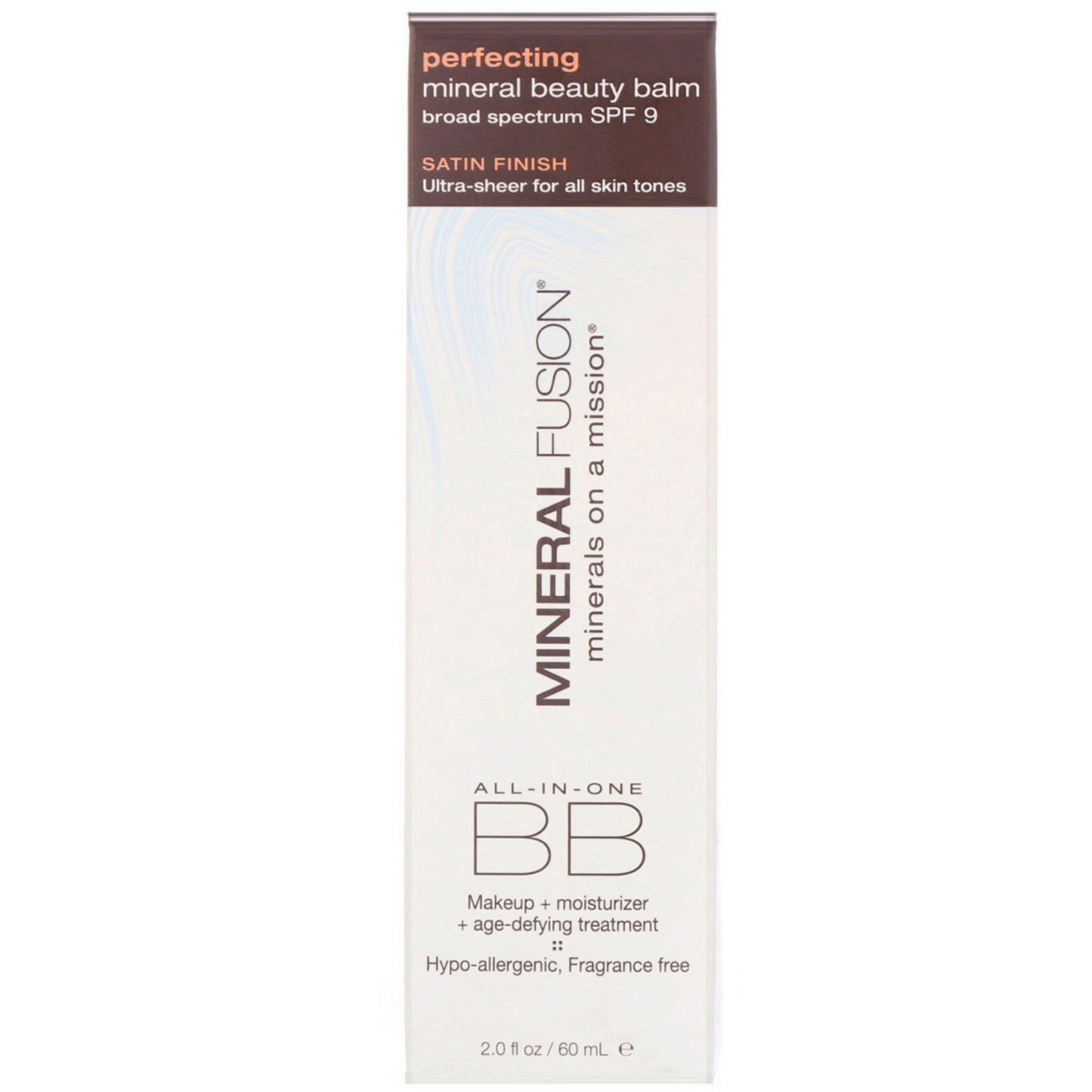 Comprar Mineral Fusion, Mineral Beauty Balm, SPF 9, Perfecting, 2.0 oz (60 ml) - Imagem 2