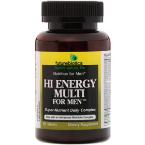 Comprar FutureBiotics, Hi Energy Multi, para Homens, 120 Comprimidos