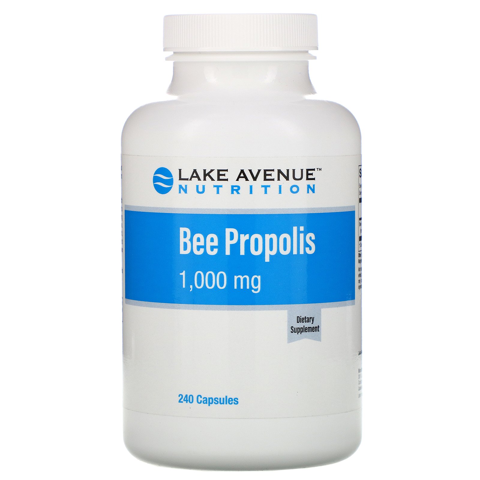 Comprar Lake Avenue Nutrition, Bee Propolis, 5:1 Extract, 1,000 mg, 240 Veggie Capsules