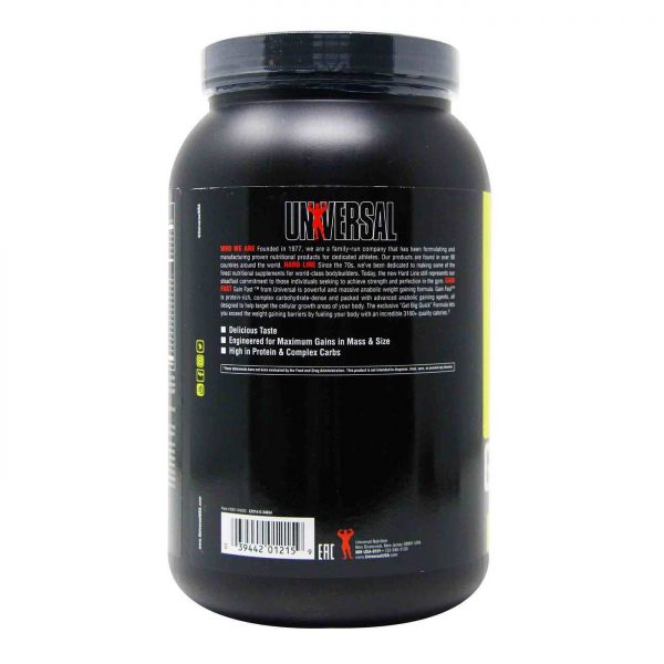 Comprar Universal Nutrition, Gain Fast™ - Ganho de peso e desempenho - 1,16Kg - Imagem 4