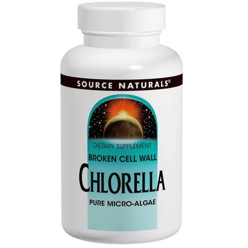 Comprar Source Naturals, Chlorella - 100 Tabletes