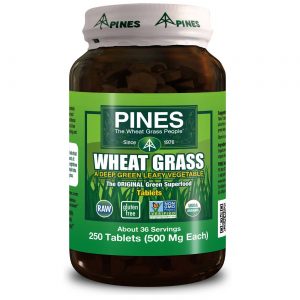 Comprar Pines International, Grama de Trigo Orgânico 500 mg - 250 Tabletes