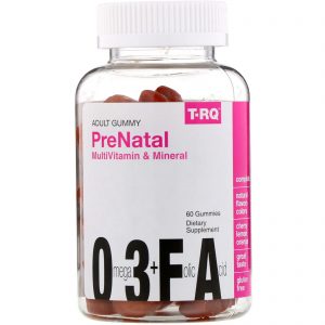 Comprar T-RQ, Adult Gummy, Prenatal Multivitamin & Mineral, Cherry Lemon Orange, 60 Gummies