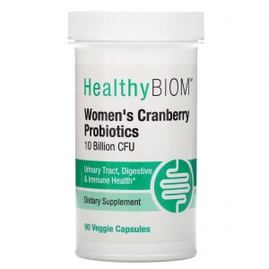 Comprar HealthyBiom, Probióticos de Oxicoco para Mulheres, 10 Bilhões de UFCs, 90 Cápsulas Vegetais