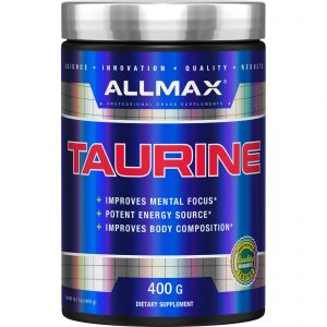 Comprar ALLMAX Nutrition, Taurine, Vegan + Gluten-Free, Unflavored, 3,000 mg, 14.11 oz (400 g)