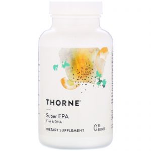 Comprar Thorne Research, Super EPA, EPA e DHA, 90 Cápsulas de Gel