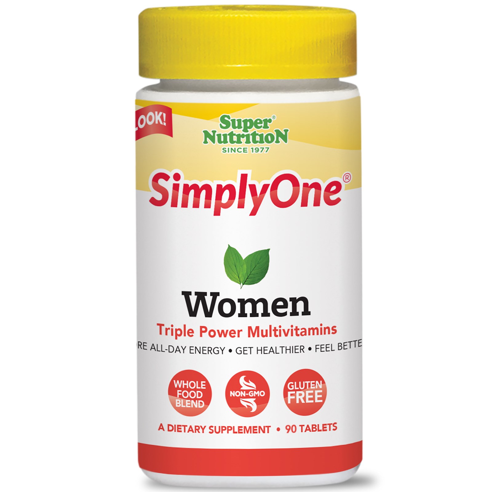 Comprar Super Nutrition, SimplyOne, Women, Triple Power Multivitamins, 90 Tablets