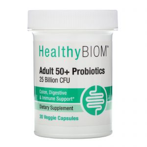 Comprar HealthyBiom, Adult 50+ Probiotics, 25 Billion CFU, 30 Veggie Capsules