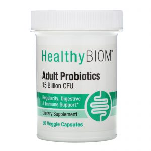 Comprar HealthyBiom, Probióticos para Adultos, 15 Bilhões de UFCs, Cápsulas Vegetais