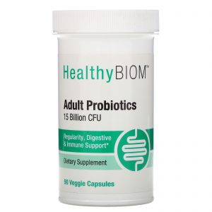 Comprar HealthyBiom, Probióticos para Adultos, 15 Bilhões de UFCs, Cápsulas Vegetais