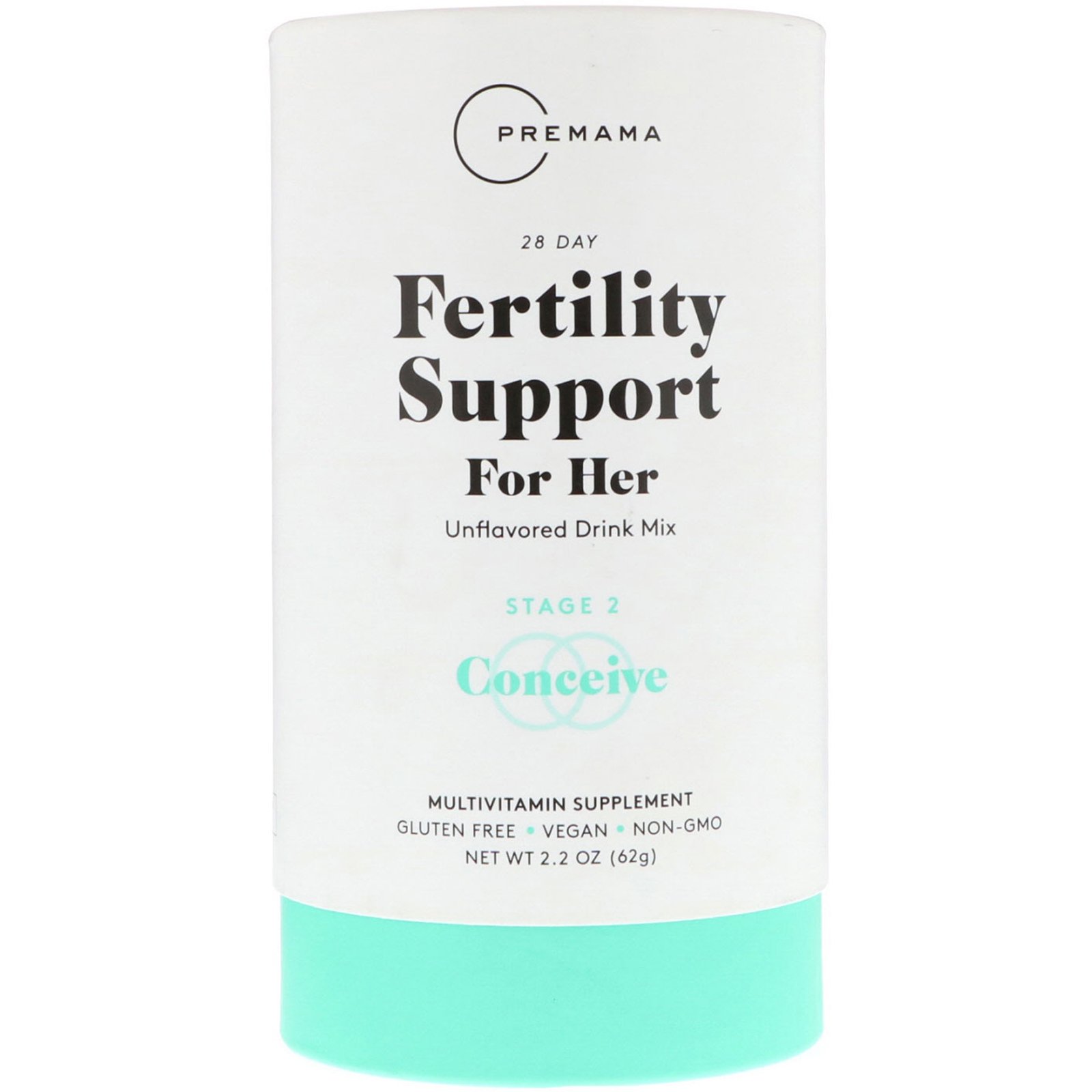 Comprar Premama, Fertility Support for Her, Unflavored Drink Mix , 28 Packets, 2.2 oz (62 g)