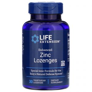 Comprar Life Extension, Pastilhas de Zinco Reforçadas, 30 Pastilhas Vegetarianas