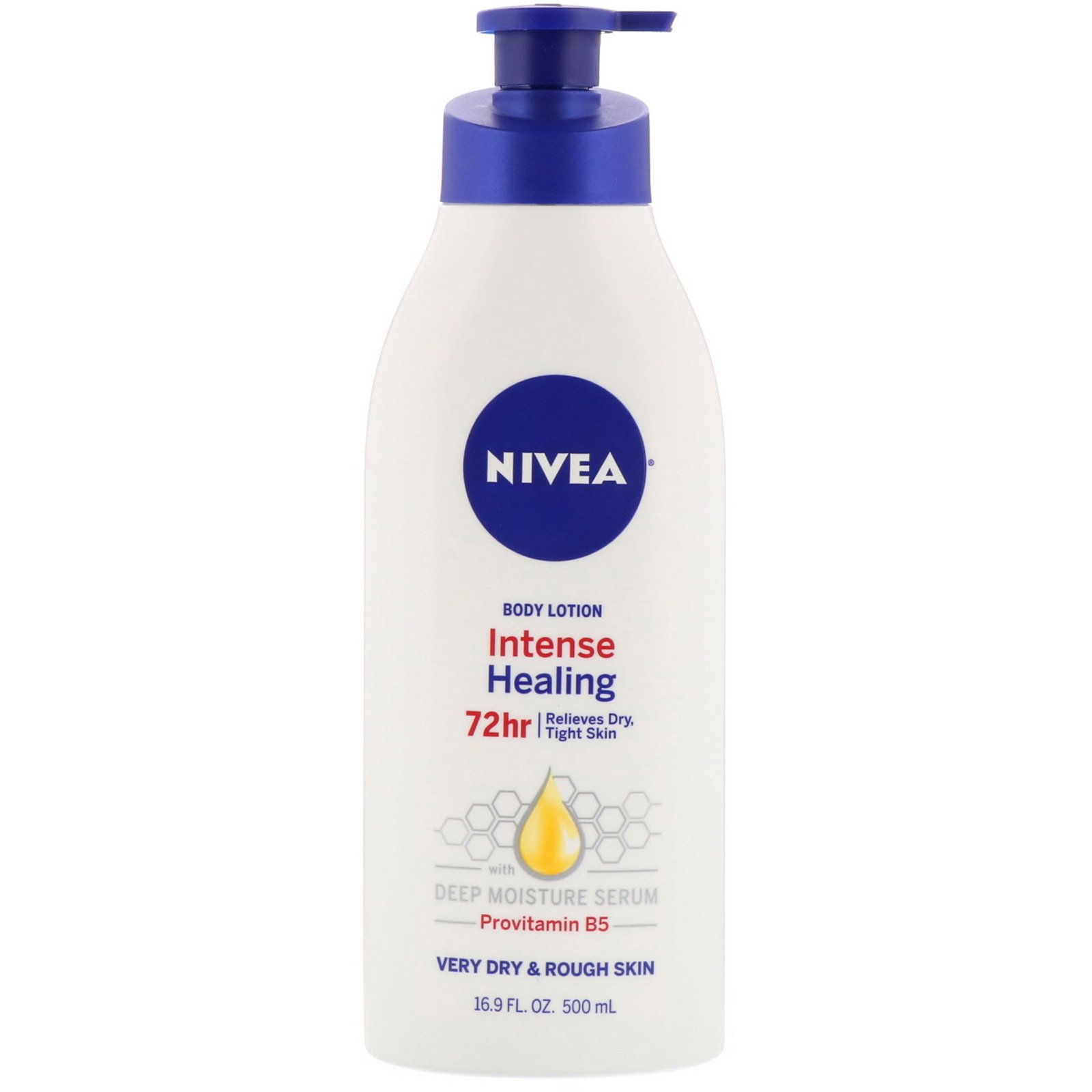 Comprar Nivea, Hidratação prolongada, loção corporal, pele seca e muito seca, 16,9 fl. oz. (500 mL)