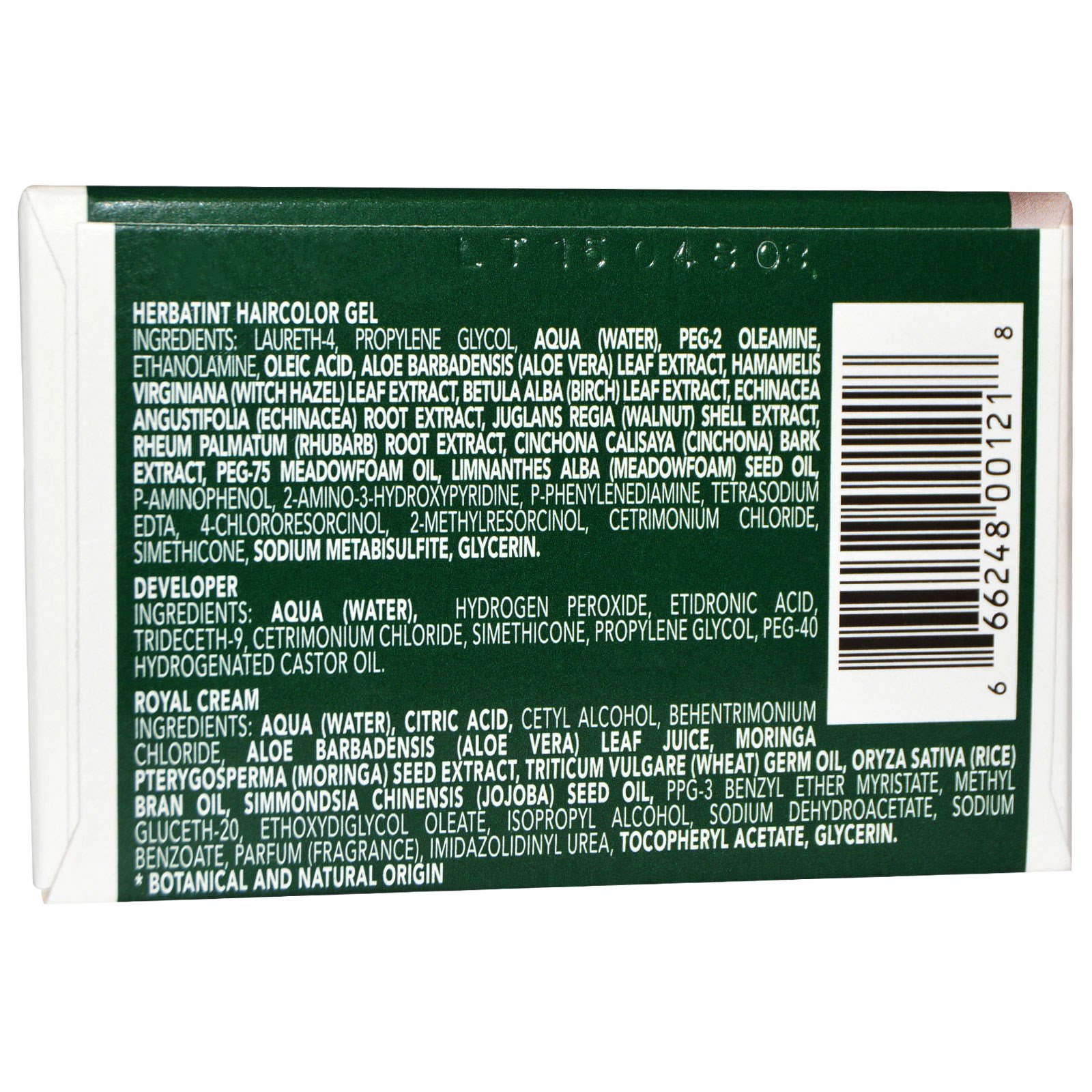 Comprar Herbatint, Permanent Herbal Haircolor Gel, 8R, Light Copper Blonde, 4,56 fl oz (135 ml) - Imagem 2