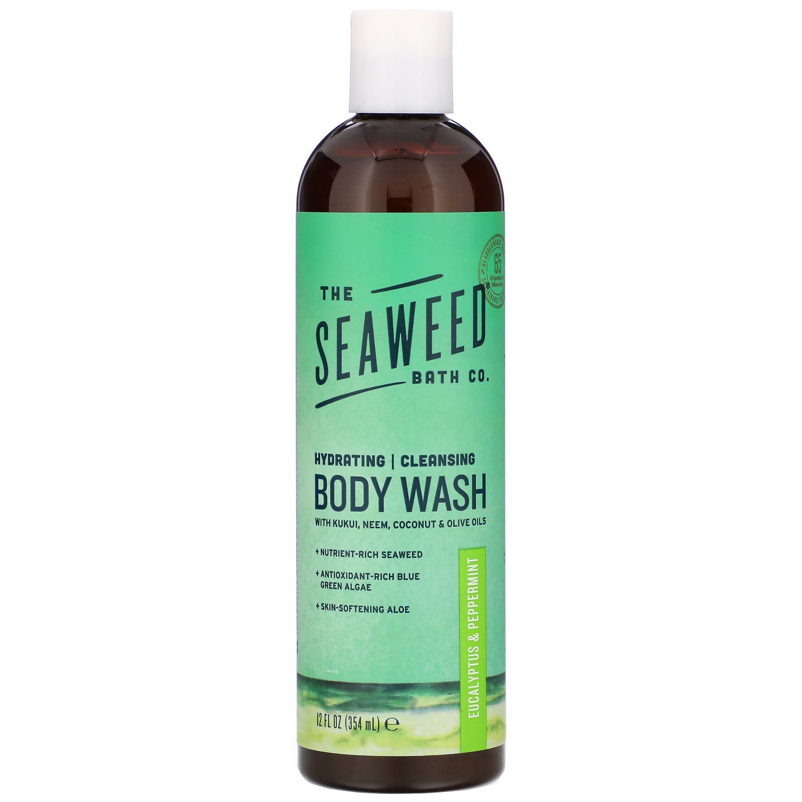 Comprar The Seaweed Bath Co., Hydrating Cleansing Body Wash, Eucalyptus & Peppermint, 12 fl oz (354 ml)