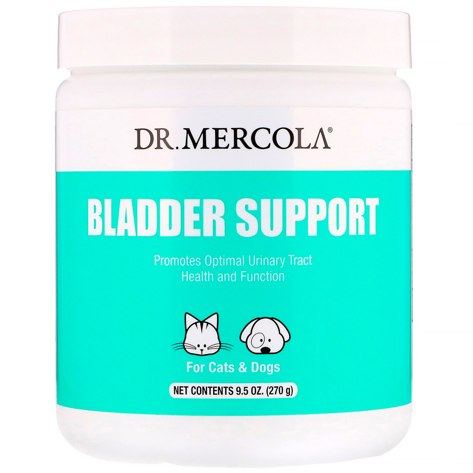 Comprar Dr. Mercola, Suplemento para Bexiga para Gatos e Cachorros, 9.5 oz (270 g)