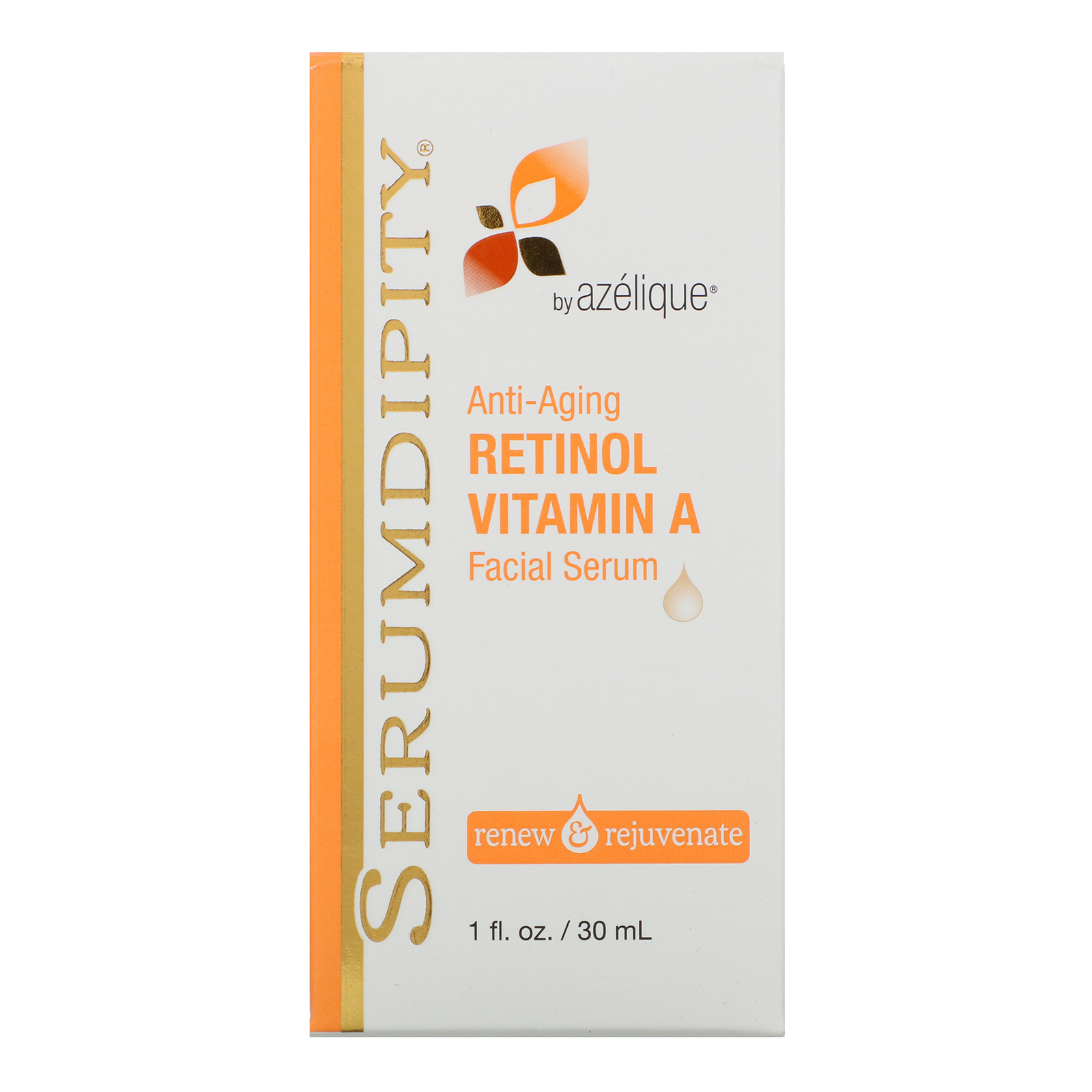 Comprar Azelique, Serumdipity, Vitamina A, Retinol Antienvelhecimento, Soro Facial, 1 fl oz (30 ml) - Imagem 2