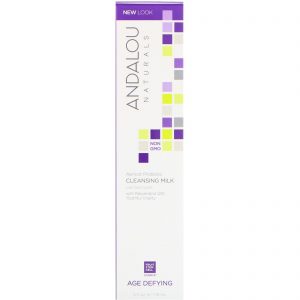 Comprar Andalou Naturals, Leite de Limpeza, Damasco e Probiótico, Desafiador da Idade, 6 fl oz (178 ml)