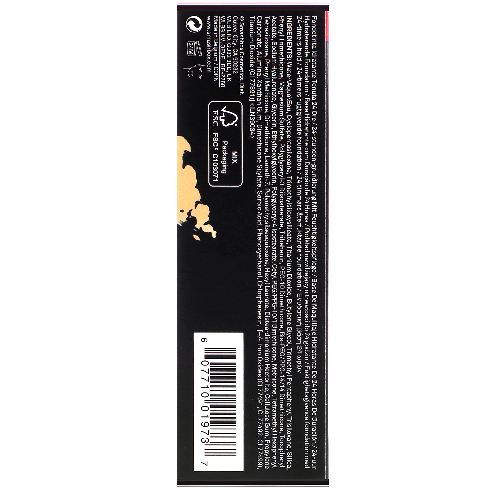 Comprar Smashbox, Studio Skin 24 Hour Wear Hydrating Foundation, 2.3 Light Medium with Warm Undertone, 1 fl oz (30 ml) - Imagem 3