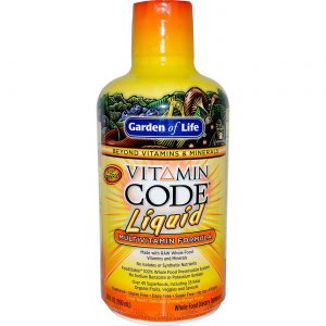 Comprar Garden of Life, Fórmula Multivitamínica Líquida Vitamin Code®, Laranja e Manga - 900 ml (30 fl oz)