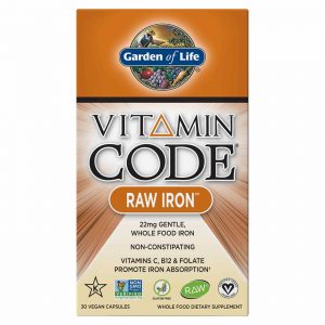 Comprar Garden of Life, Vitamin Code® RAW Ferro™ - 30 Cápsulas Vegetarianas