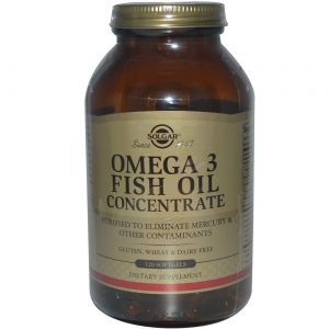 Comprar Solgar, Omega 3 Óleo de Peixe Concentrado - 120 Cápsulas em Gel